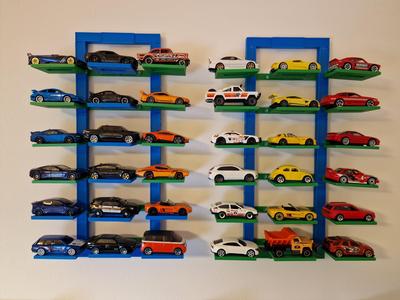 Modular HotWheels Display – Wall and Stand