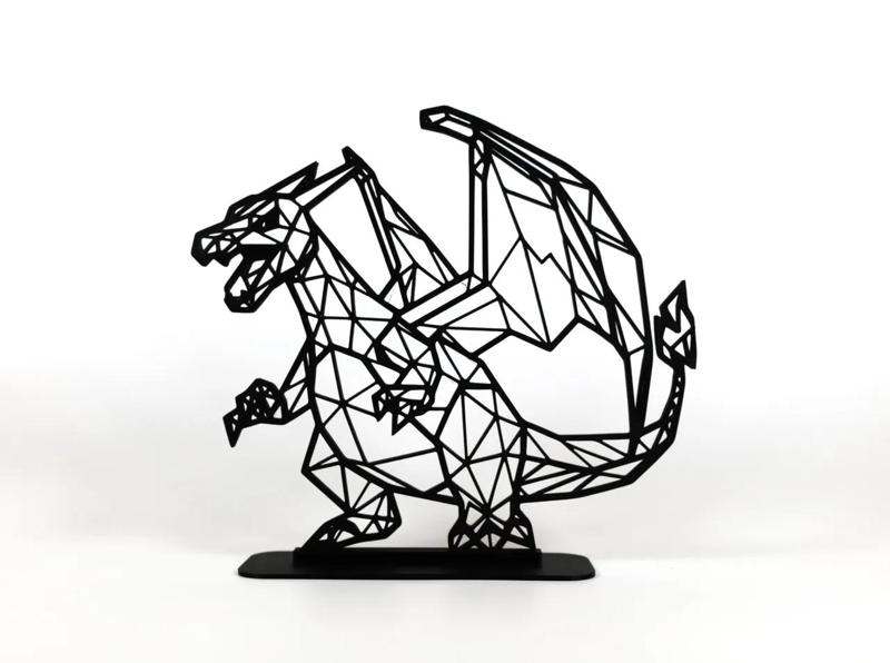Geometric Low Poly Charizard