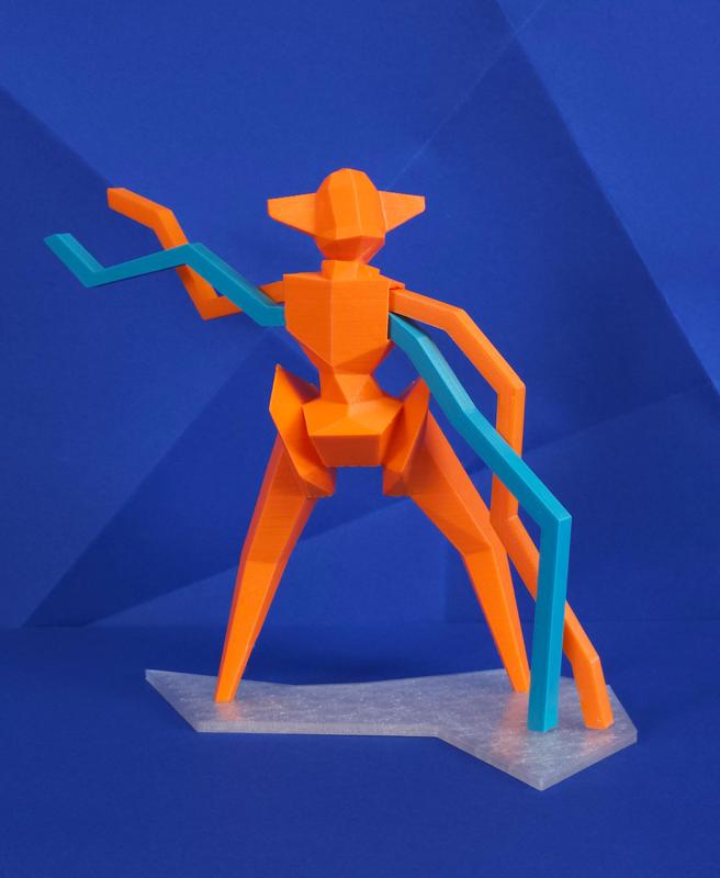 Deoxys Normal Low Poly
