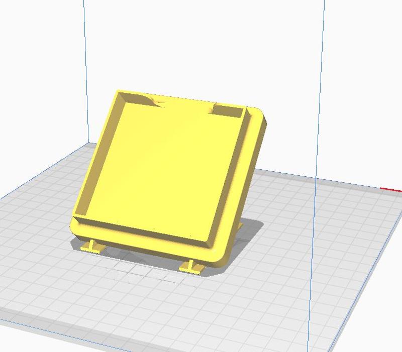 Remix: Post it Holder (with under storage) at 45°