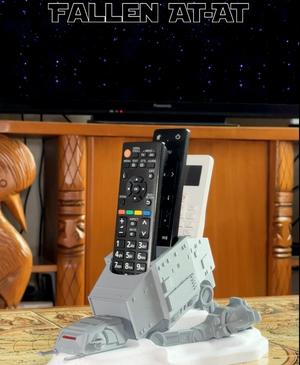 Fallen AT-AT Remote Holder
