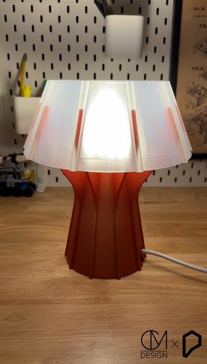 Modern Ribbed Lamp