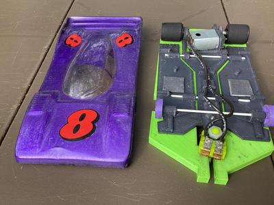 Slot car chassis