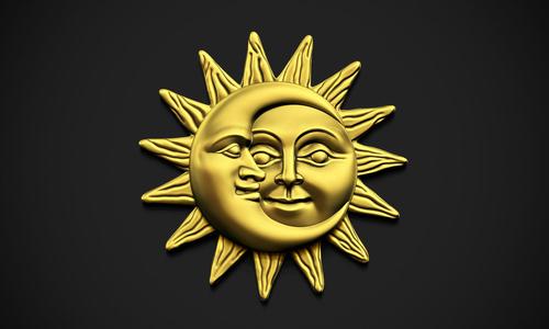 Sun and Moon Pendant