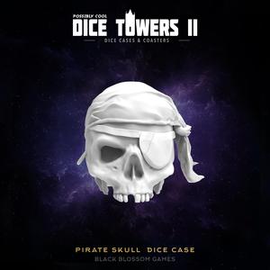 DC12 Pirate Skull Dice Case Box :: Possibly Cool Dice Tower 2