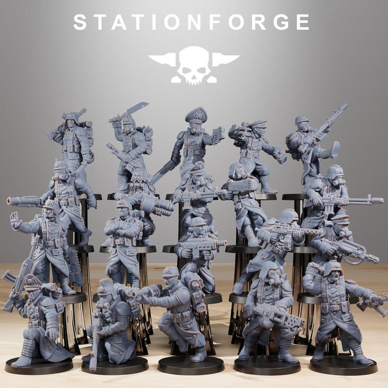 GrimGuard Builder Kit Separate Heads