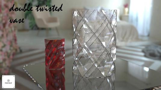 Double-twisted vase