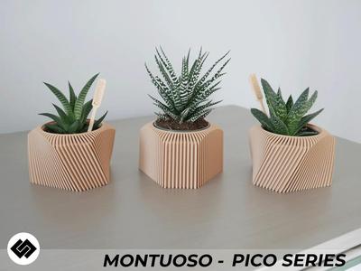 Montuoso Series Triple Planter Set