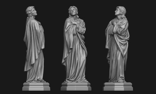 Saint John Statue