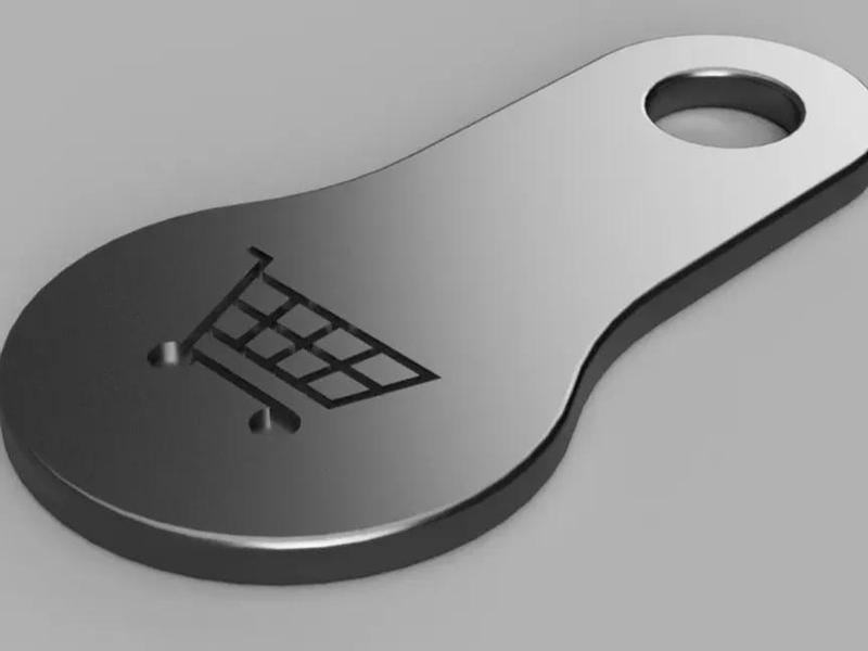 Shopping Cart Coin – Shopping Chip – Einkaufswagen
