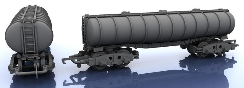 OO Scale Train – Tanker Type 2 – Long Length