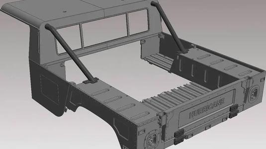 2 DOOR PICKUP CONVERSION KIT BY AN3DRC