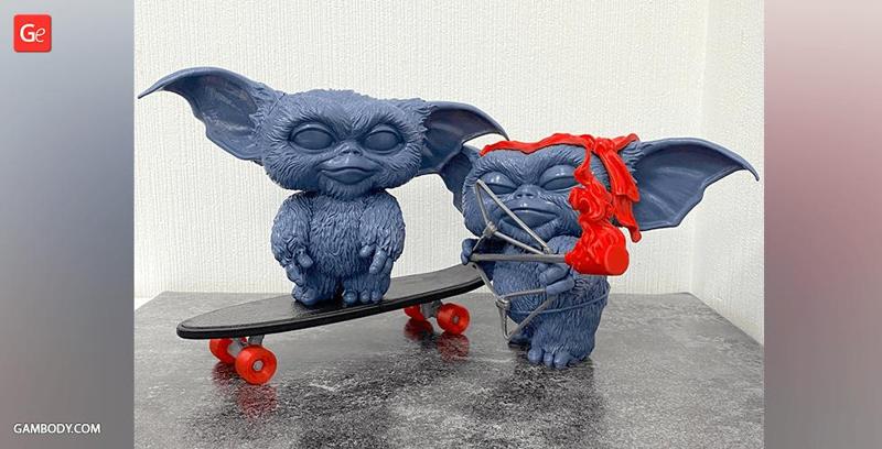 Gizmo STL files for 3D Printing | Assembly Model