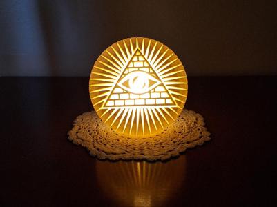 The Eye of Providence Bed side lap