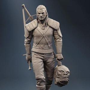 Geralt of Rivia STL files for 3D Printing | Assembly Model
