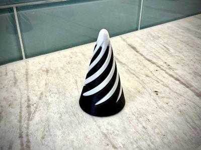Ultra Durable Cone Fidget Passthrough Spiral Toy