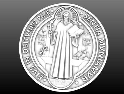 San Benito Saint Benedict Medallion Spiritual Protection
