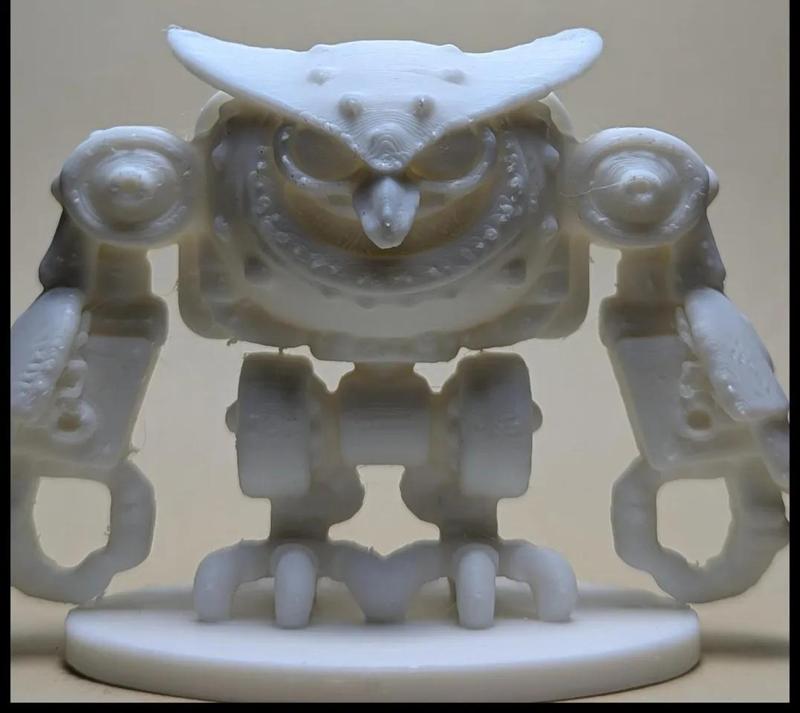 Clockwork Owlbear (DND/TTRPG)
