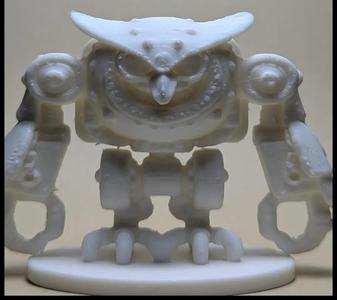 Clockwork Owlbear (DND/TTRPG)
