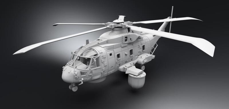 Merlin Mk2 Scale model