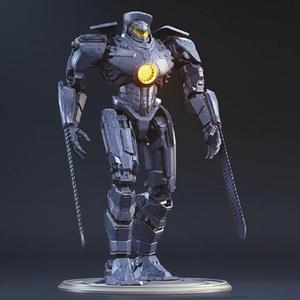 Gipsy Danger 3D Printing Model | Assembly + Active