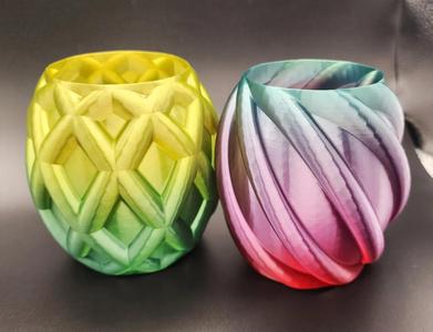 Twist & Woven Spiral Vase Cauldrons