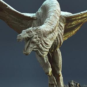 Vhagar Dragon STL files for 3D Printing | Assembly Model