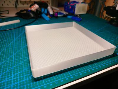 20cm square tray
