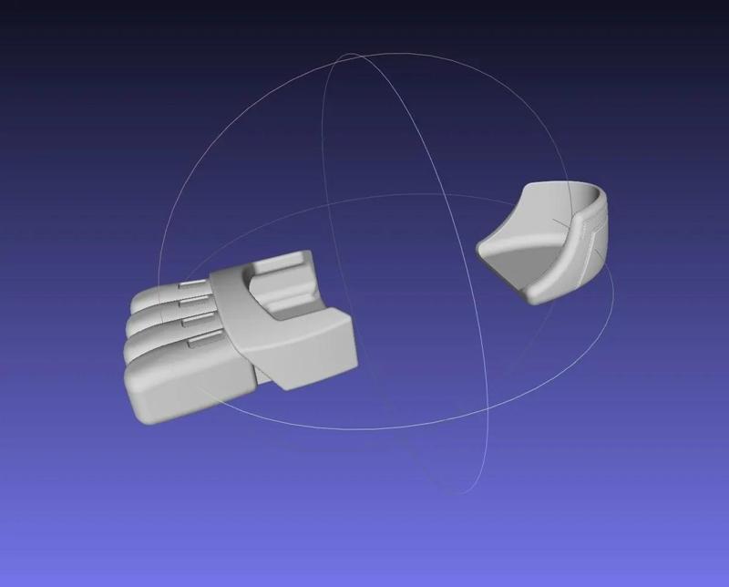 My Hero Academia Miruko Shoe Pieces Printable Model   