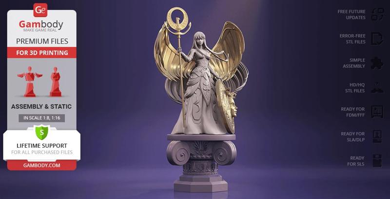 Saori Kido 3D Printing Figurine | Assembly