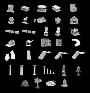 C00 Sekhmet Decorations Pack