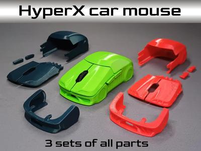 HyperX car mouse