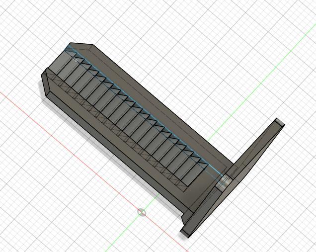 Replacement clip suitable for Jysk HVEN pleated blinds