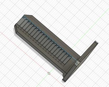 Replacement clip suitable for Jysk HVEN pleated blinds