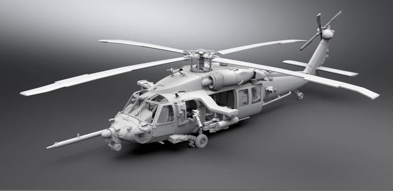 MH60 M Blackhawk Scale model