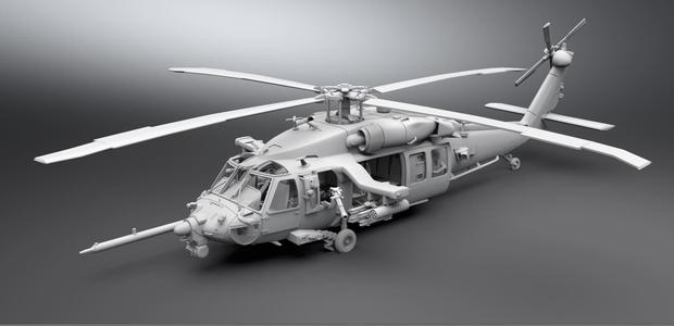 MH60 M Blackhawk Scale model