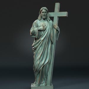 Jesus Sculpture 03