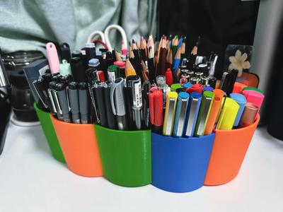 Giant fafa pencil holder