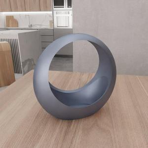 3D Cylinder Planter Pot Gifts for Her with 3D Stl File & Modern Decor, 3D Printing, Small Planter, 3D Printed Decor, Desk Planter