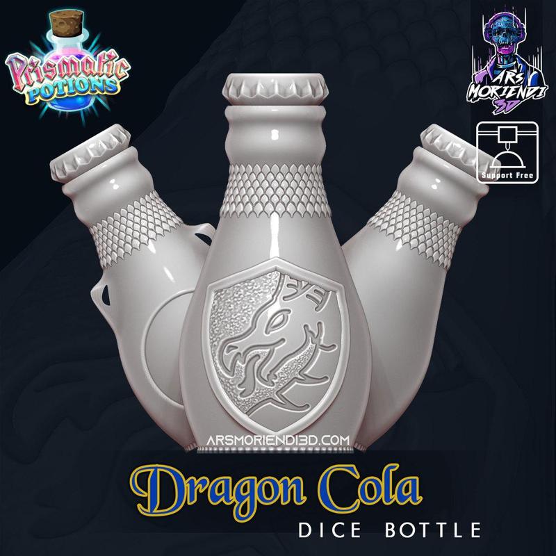 Dragon Cola – Prismatic Potions – Dice Bottle