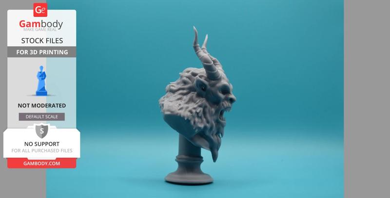 Krampus Bust
