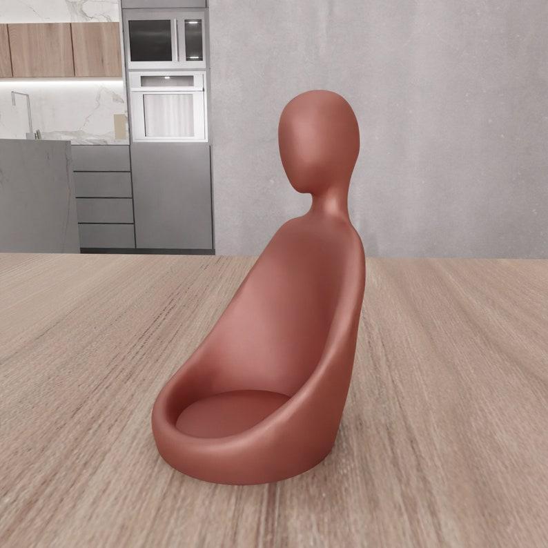 3D Tea Light Holder Woman Figure with 3D Stl File & Valentine Gift, 3D Printed Decor, Valentine Decor, Candle Holder, Tea Candle Holder