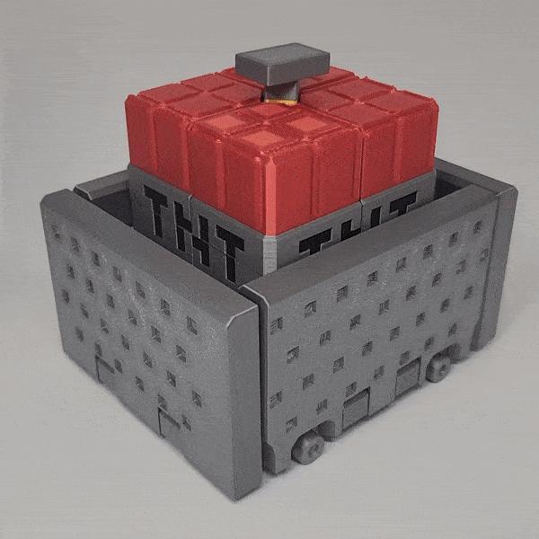 Minecart for TNT – (Minecraft)