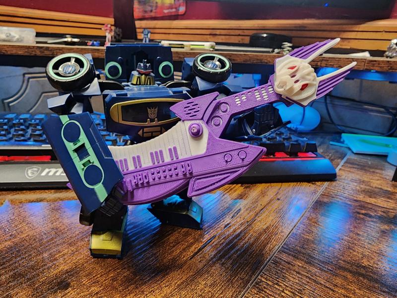 Transformers Animated Ratbat  Keytar