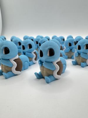Squirtle Pokemon (Nosupport, 3mf included)