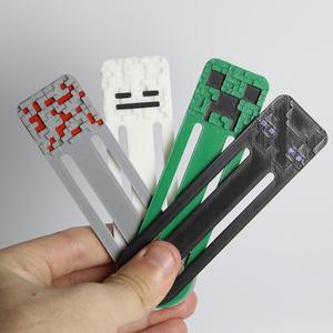 Minecraft Bookmark Set – Creeper, Enderman, Skeleton & Redstone
