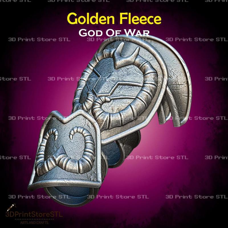 Golden Fleece Cosplay God of War – STL File