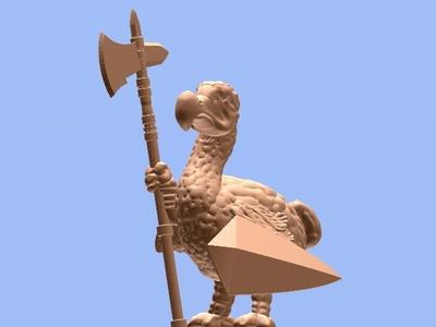 Dodo Guard (28mm/Heroic scale)