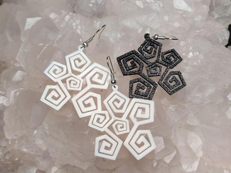 Spiraling Elegance Earrings
