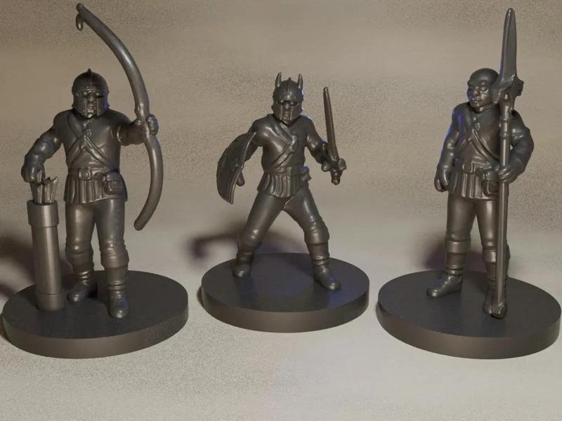 Human Guard Collection (DND / TTRPG)   